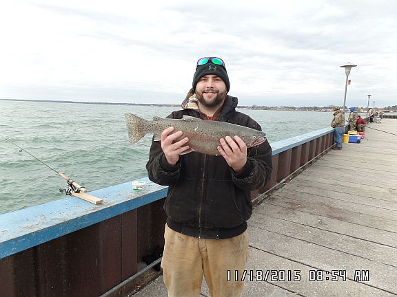 Ryan pier steelhead, 2018